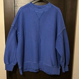 Ribbed Aerie Pullover